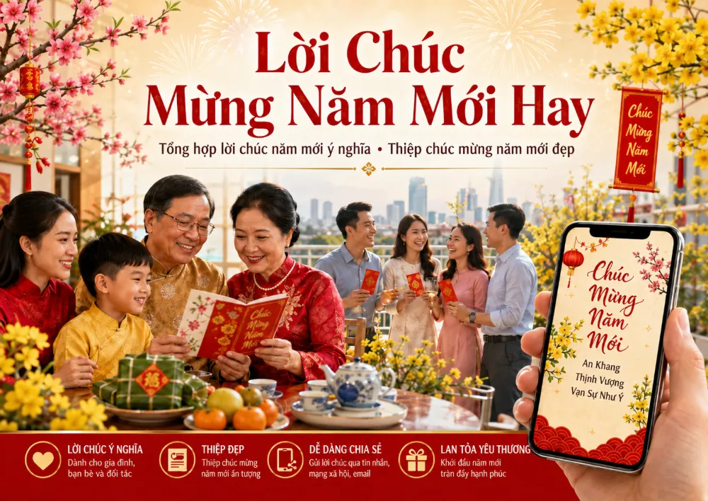 Lời Chúc Mừng Năm Mới Hay, Ý Nghĩa Nhất — Theo Từng Đối Tượng